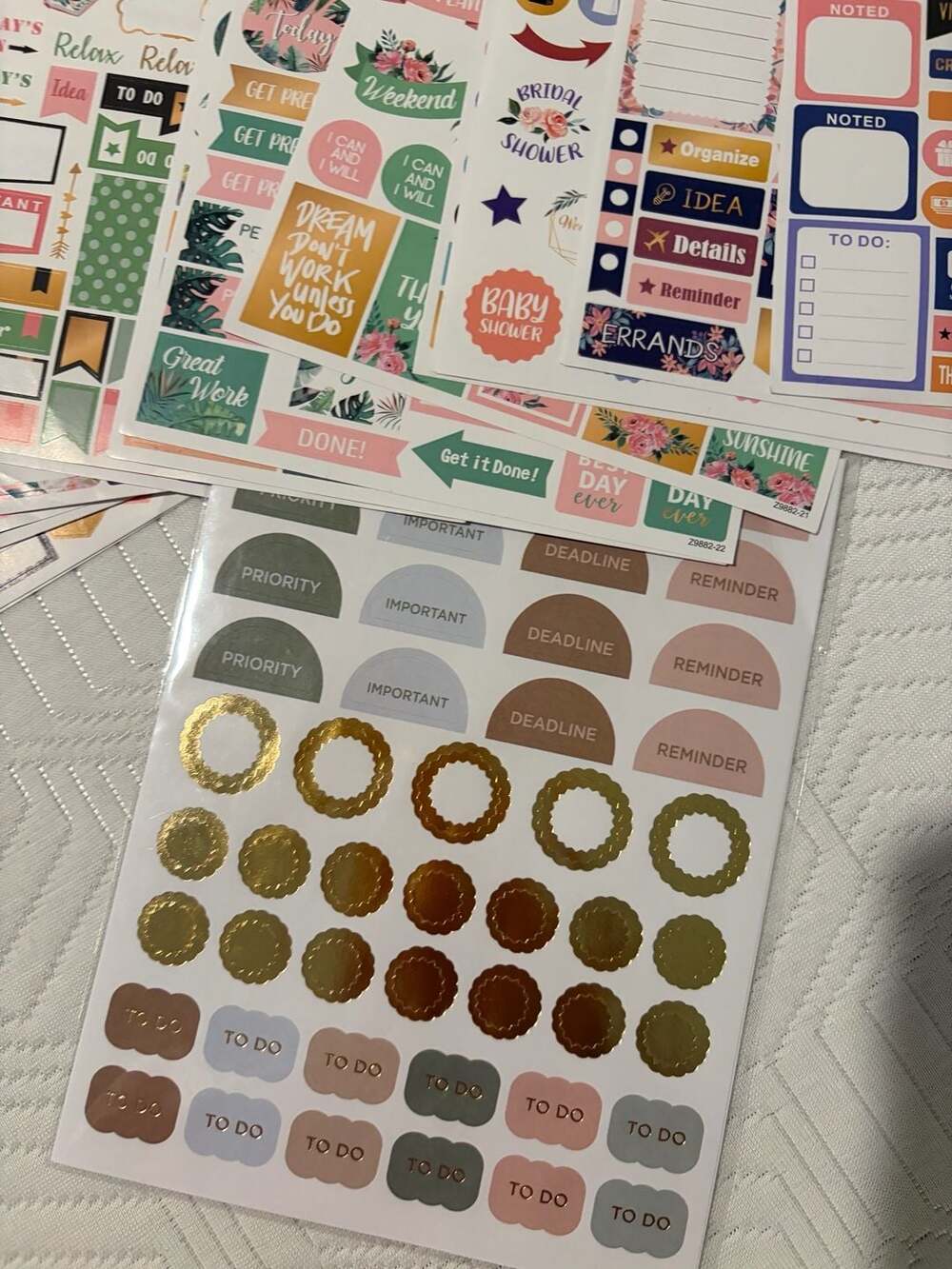 Planner Stickers Set - Picture 4 of 5